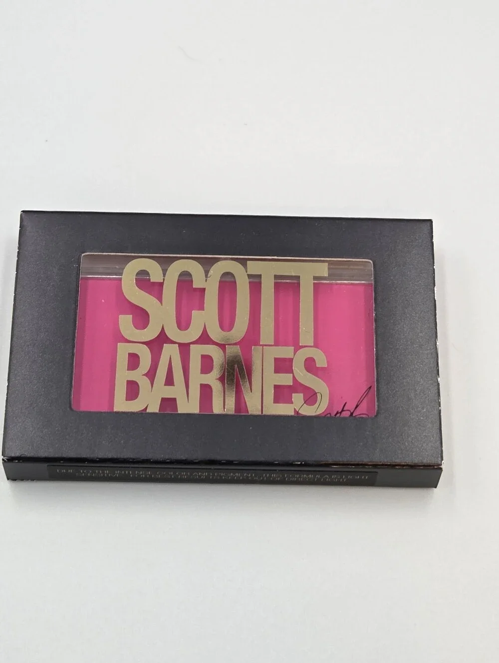 Scott Barnes Blush Plastic Pink NIB